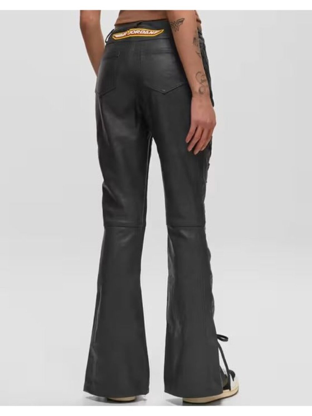 NWT NIKE JORDAN x TRAVIS SCOTT CACTUS JACK WOMEN'S LEATHER PANTS SZ 4 OR 10